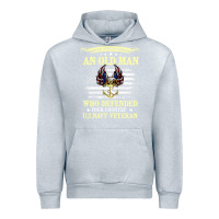 Heather Grey never underestimate an old man us navy veteran Urban Hoodie - linhVisuals