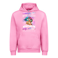Fuchsia Pink november girl make no mistake my personality funny Urban Hoodie - linhVisuals