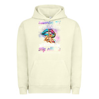 Pigment Pistachio november girl make no mistake my personality funny Urban Hoodie - linhVisuals
