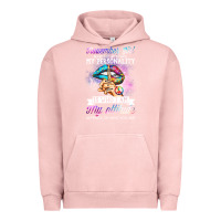 Pigment Salmon november girl make no mistake my personality funny Urban Hoodie - linhVisuals