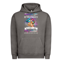 Pigment Tornado november girl make no mistake my personality funny Urban Hoodie - linhVisuals