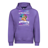 Tulip november girl make no mistake my personality funny Urban Hoodie - linhVisuals