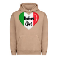 Pigment Burro italy flag for women italian girl Urban Hoodie - linhVisuals