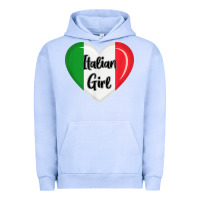 Pigment Grape Ice italy flag for women italian girl Urban Hoodie - linhVisuals