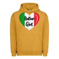 Pigment Peanut Butter italy flag for women italian girl Urban Hoodie - linhVisuals