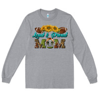 Heather Grey loud and proud mom Long Sleeve Tee - BundleAndBundleShop