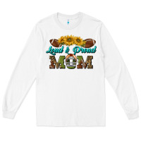 White loud and proud mom Long Sleeve Tee - BundleAndBundleShop