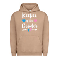Pigment Burro keeper of the gender reveal tee shirt girl or boy blue pink Urban Hoodie - linhVisuals