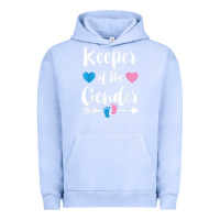 Pigment Grape Ice keeper of the gender reveal tee shirt girl or boy blue pink Urban Hoodie - linhVisuals