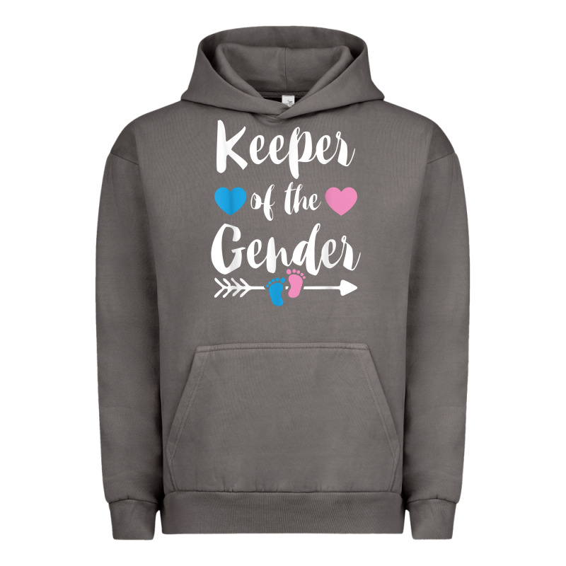 Keeper Of The Gender Reveal Tee Shirt Girl Or Boy Blue Pink Urban Hoodie by linhVisuals | Teevron