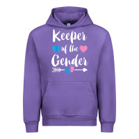 Tulip keeper of the gender reveal tee shirt girl or boy blue pink Urban Hoodie - linhVisuals
