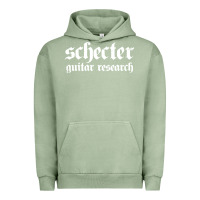Pigment Oil Green guitar research music company Urban Hoodie - linhVisuals