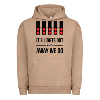 Pigment Burro it's lights out and away we go Urban Hoodie - linhVisuals