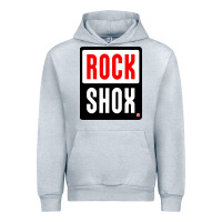 Heather Grey shox rocks Urban Hoodie - linhVisuals