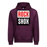Mauve Wine shox rocks Urban Hoodie - linhVisuals