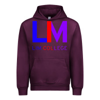 Mauve Wine lim college Urban Hoodie - linhVisuals