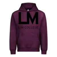 Mauve Wine lim college Urban Hoodie - linhVisuals