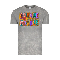 Cloud Rock Gobble Till You Wobble Vintage Tee - FaDigitalArtStudio