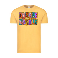 Vintage Mustard Gobble Till You Wobble Vintage Tee - FaDigitalArtStudio