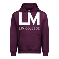 Mauve Wine lim college Urban Hoodie - linhVisuals