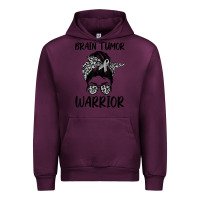 Mauve Wine brain cancer tumor awareness go gray in may t shirt Urban Hoodie - linhVisuals