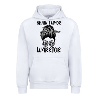 White brain cancer tumor awareness go gray in may t shirt Urban Hoodie - linhVisuals