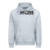Heather Grey anytime fitness leg day Urban Hoodie - linhVisuals