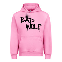 Fuchsia Pink bad wolf racerback Urban Hoodie - linhVisuals