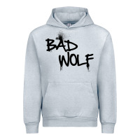 Heather Grey bad wolf racerback Urban Hoodie - linhVisuals
