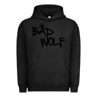 Pigment Black bad wolf racerback Urban Hoodie - linhVisuals
