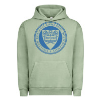 Pigment Oil Green Emmanuel College Urban Hoodie - linhVisuals