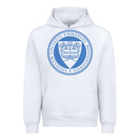 White Emmanuel College Urban Hoodie - linhVisuals
