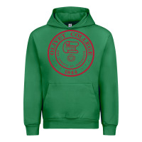 Emerald olivet college vectorized Urban Hoodie - linhVisuals