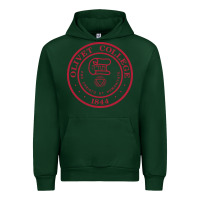 Forest Green olivet college vectorized Urban Hoodie - linhVisuals