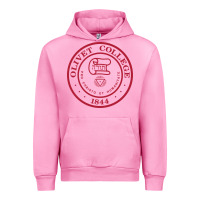 Fuchsia Pink olivet college vectorized Urban Hoodie - linhVisuals