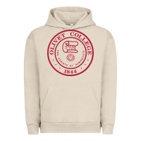 Pigment French Oak olivet college vectorized Urban Hoodie - linhVisuals