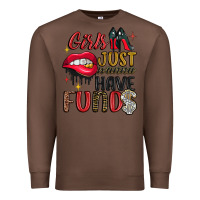 Chestnut girls just wanna have funds Premium Sweatshirt - JahusDesignShop