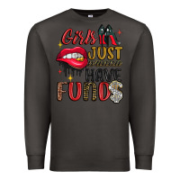 Smoke girls just wanna have funds Premium Sweatshirt - JahusDesignShop