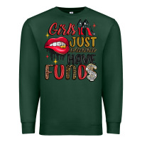 Sports Green girls just wanna have funds Premium Sweatshirt - JahusDesignShop