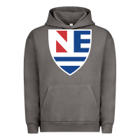 Pigment Tornado new england college shield vectorized Urban Hoodie - linhVisuals