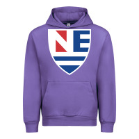 Tulip new england college shield vectorized Urban Hoodie - linhVisuals