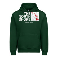 Forest Green hawaii islands north shore haleiwa vintage style t shirt Urban Hoodie - linhVisuals