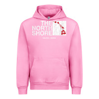 Fuchsia Pink hawaii islands north shore haleiwa vintage style t shirt Urban Hoodie - linhVisuals