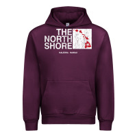Mauve Wine hawaii islands north shore haleiwa vintage style t shirt Urban Hoodie - linhVisuals