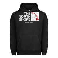 Pigment Black hawaii islands north shore haleiwa vintage style t shirt Urban Hoodie - linhVisuals