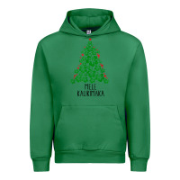 Emerald hawaiian christmas tree mele kalikimaka hawaii tropical t shirt Urban Hoodie - linhVisuals