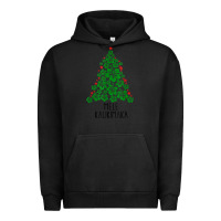 Pigment Black hawaiian christmas tree mele kalikimaka hawaii tropical t shirt Urban Hoodie - linhVisuals