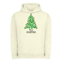 Pigment Pistachio hawaiian christmas tree mele kalikimaka hawaii tropical t shirt Urban Hoodie - linhVisuals