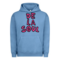 Pigment Pebble Blue de la soul merchandise Urban Hoodie - linhVisuals