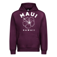 Mauve Wine hawaii flower for women hibiscus maui hawaii t shirt Urban Hoodie - linhVisuals